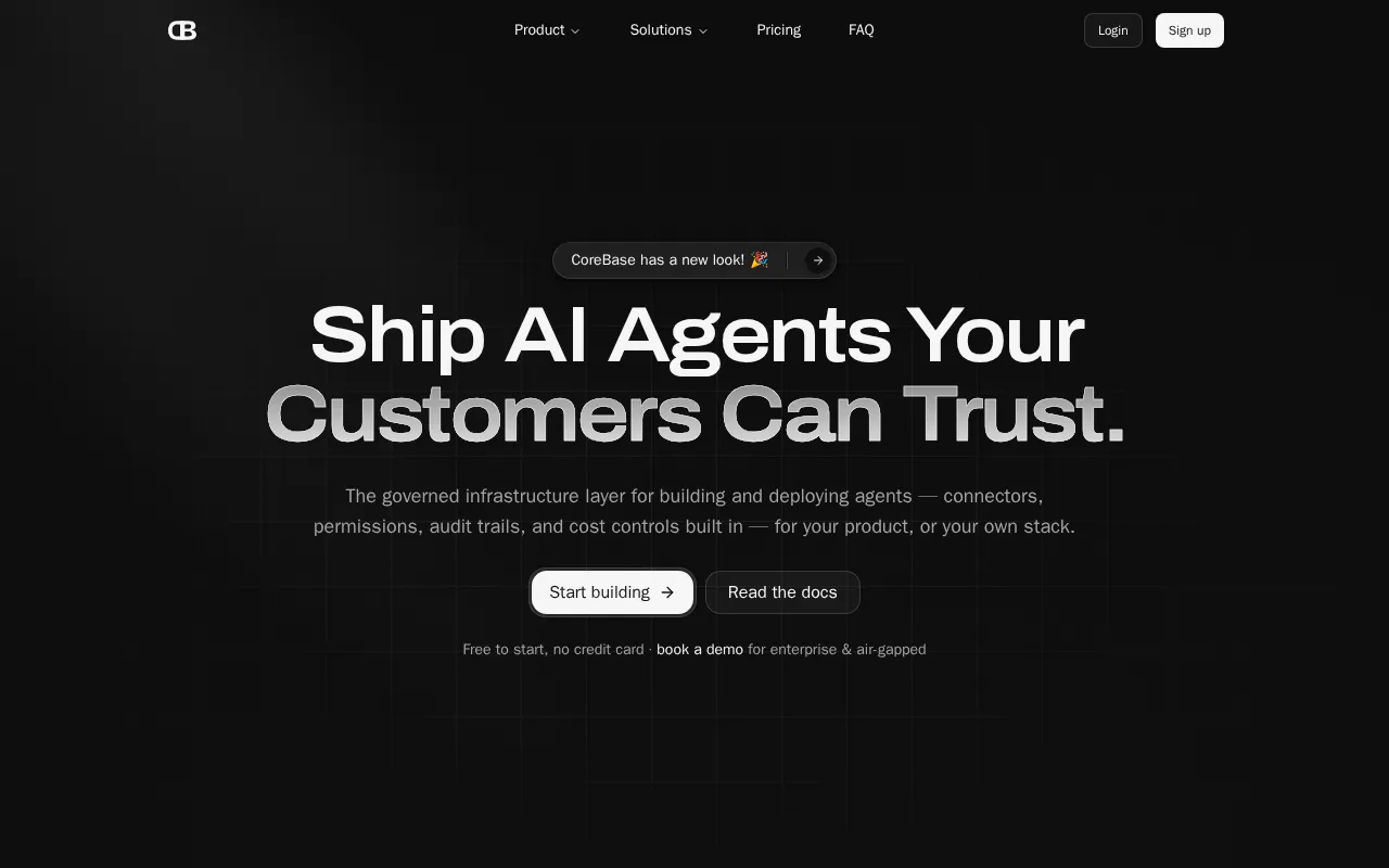 CoreBase — preview screenshot