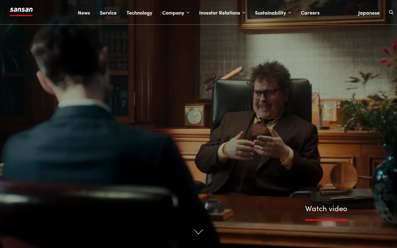 Corp Sansan — preview screenshot