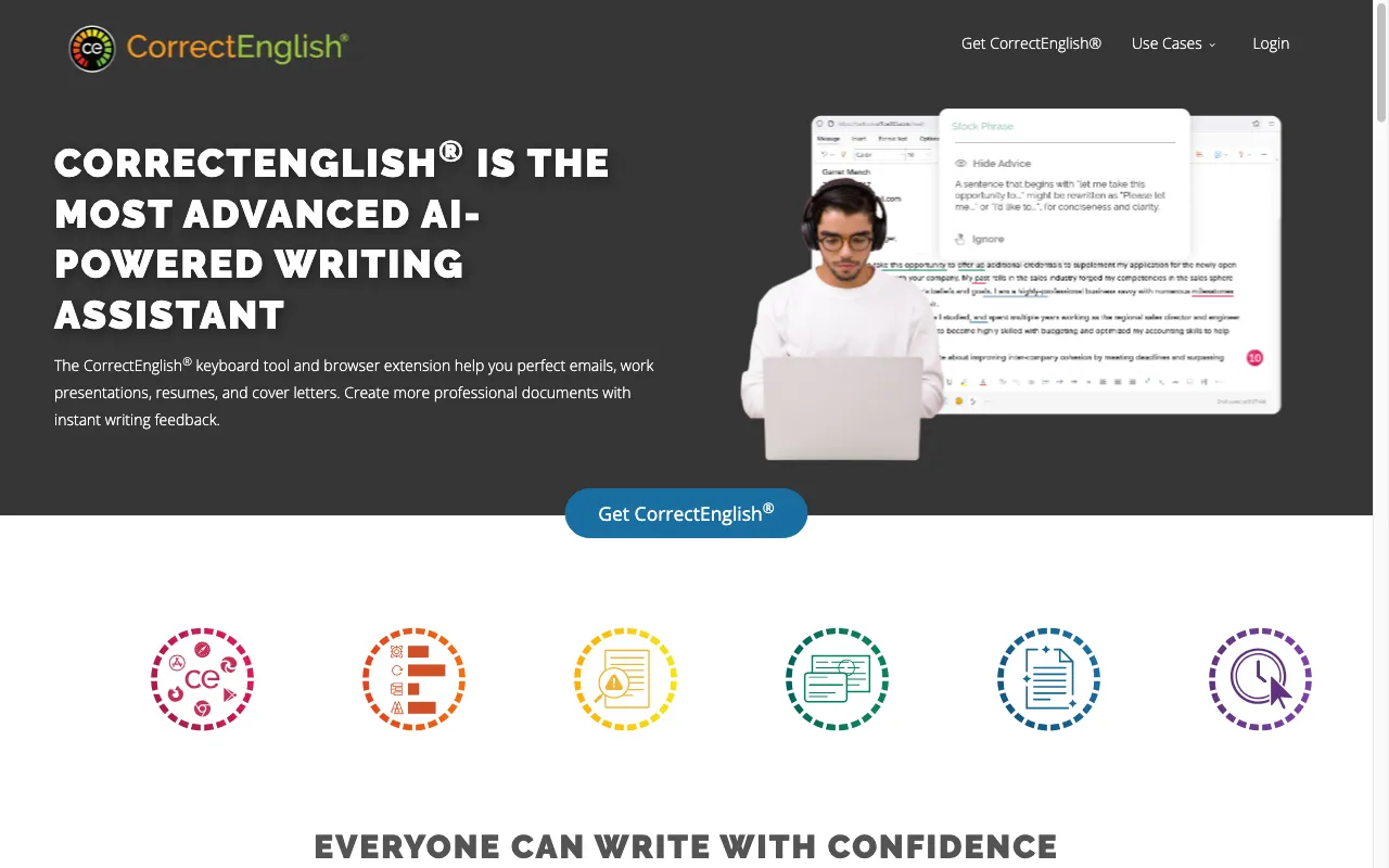 correctenglish.com — preview screenshot