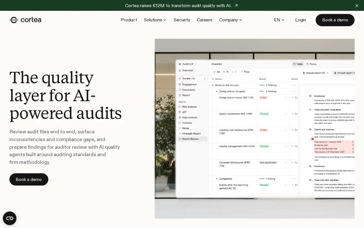 Cortea — preview screenshot