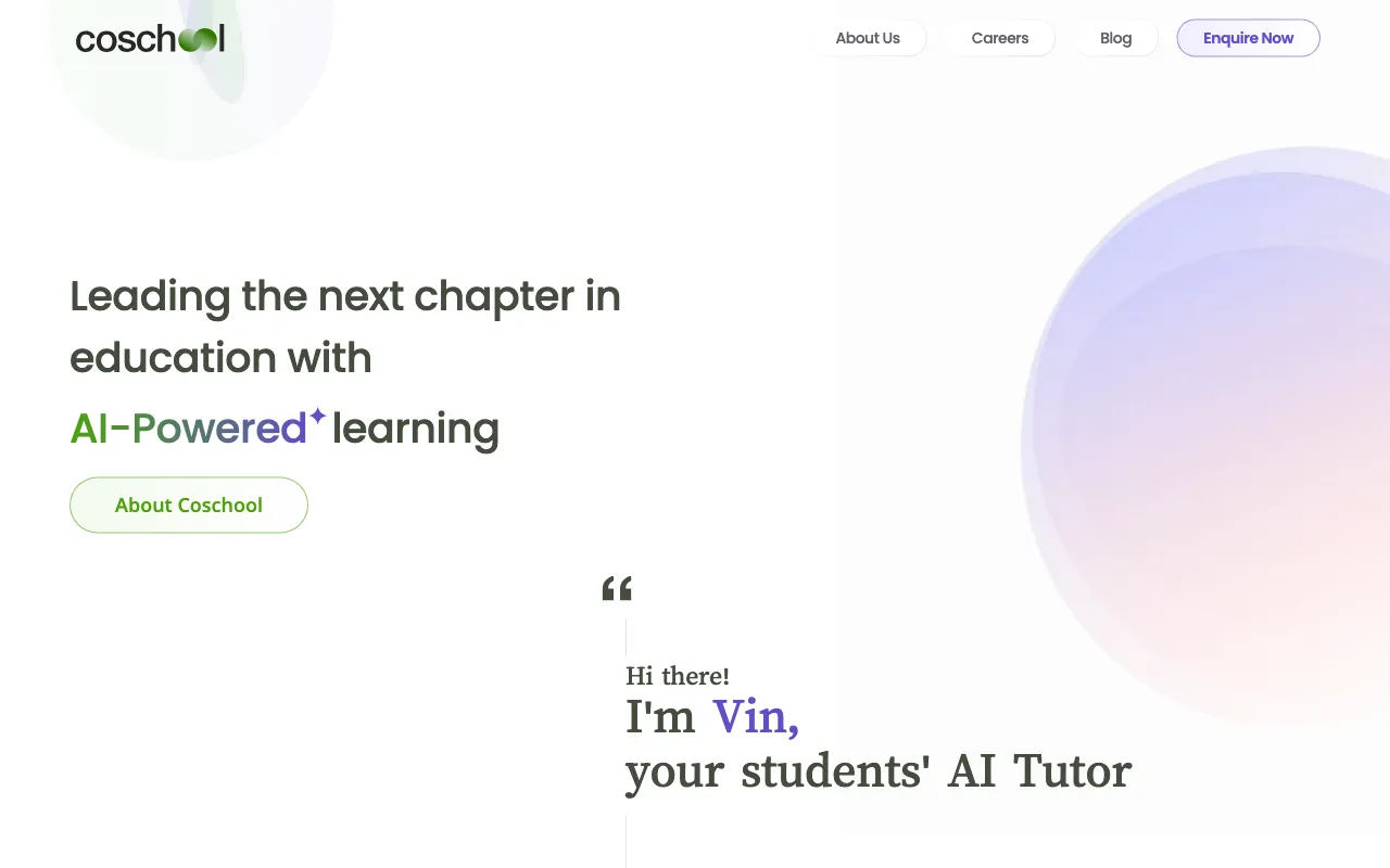 coschool — preview screenshot