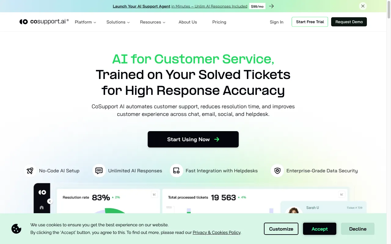 CoSupport AI — preview screenshot