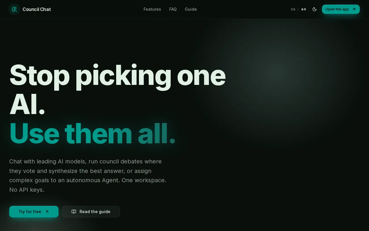 Council Chat — preview screenshot