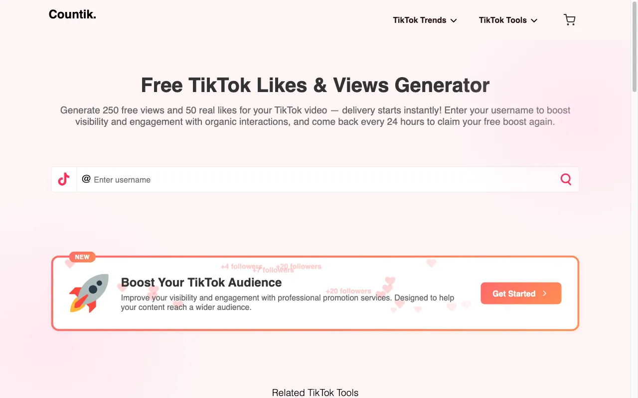 Countik — preview screenshot
