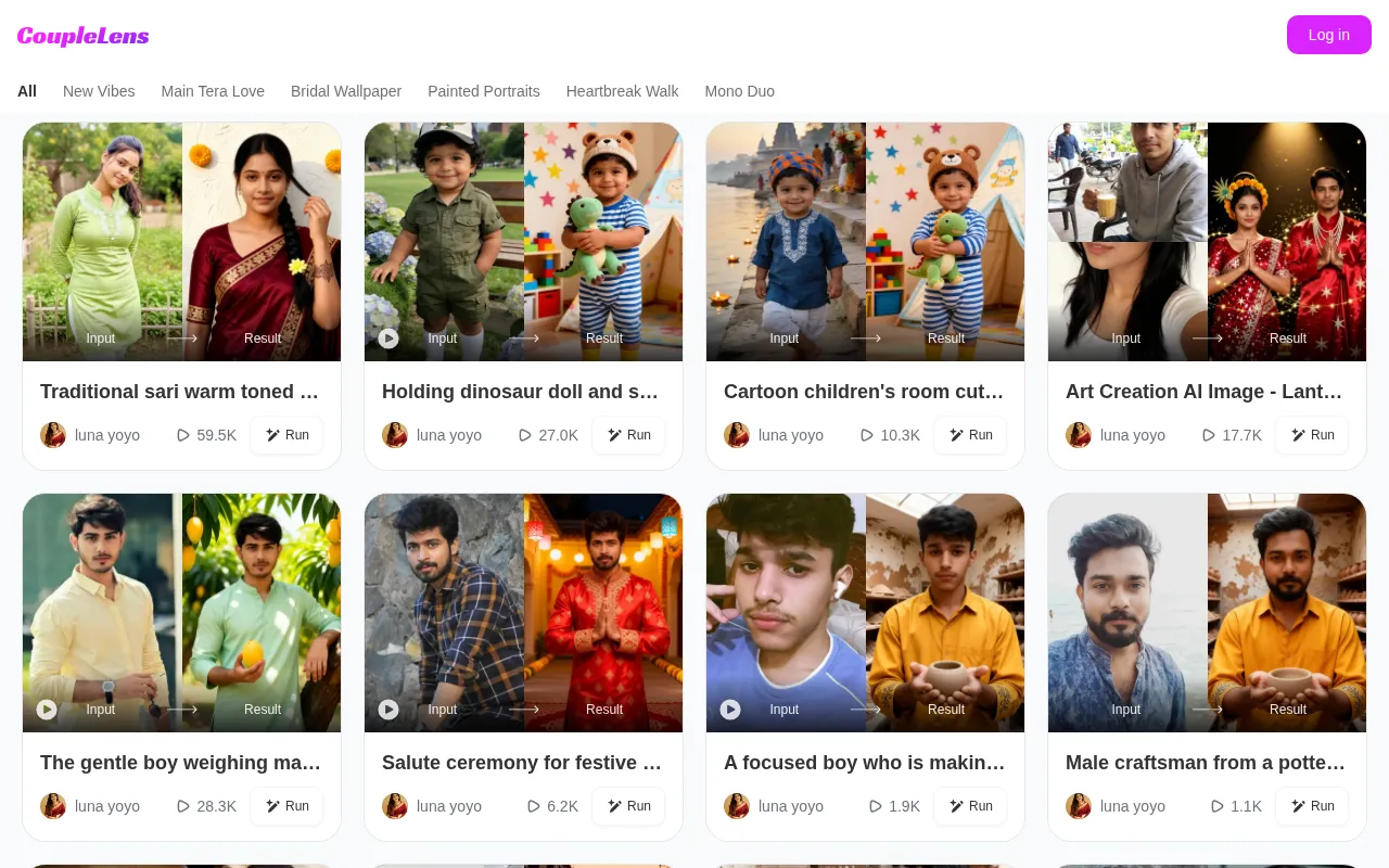 Couplelens — preview screenshot