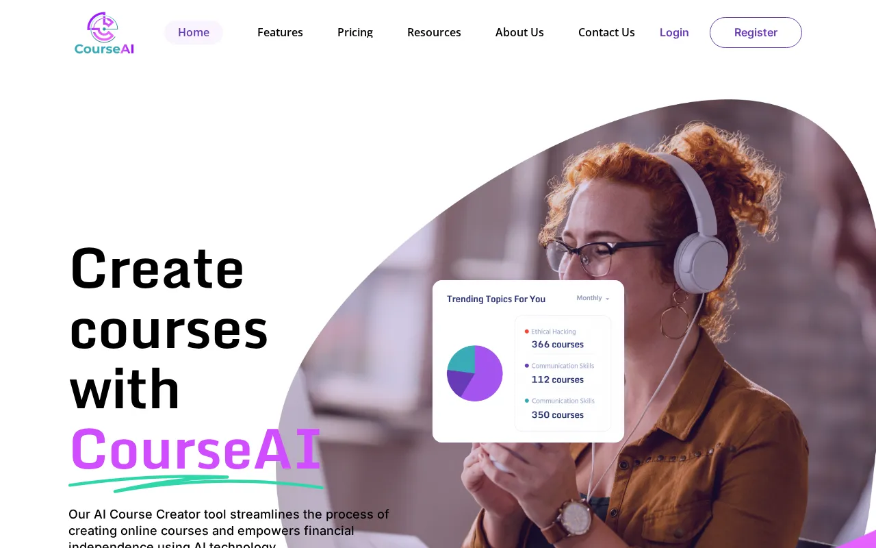 CourseAI — preview screenshot