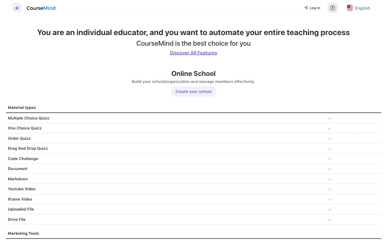 CourseMind — preview screenshot