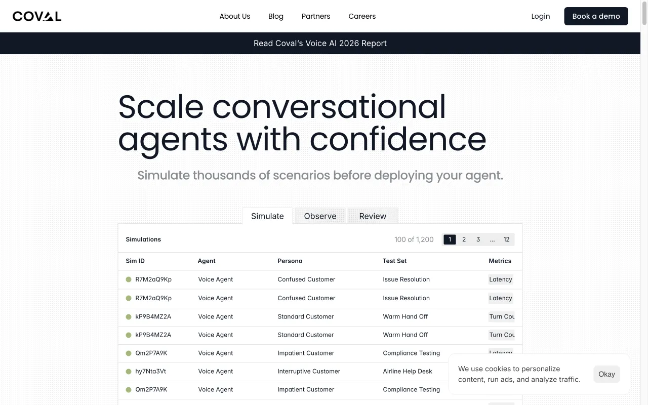 Coval — preview screenshot
