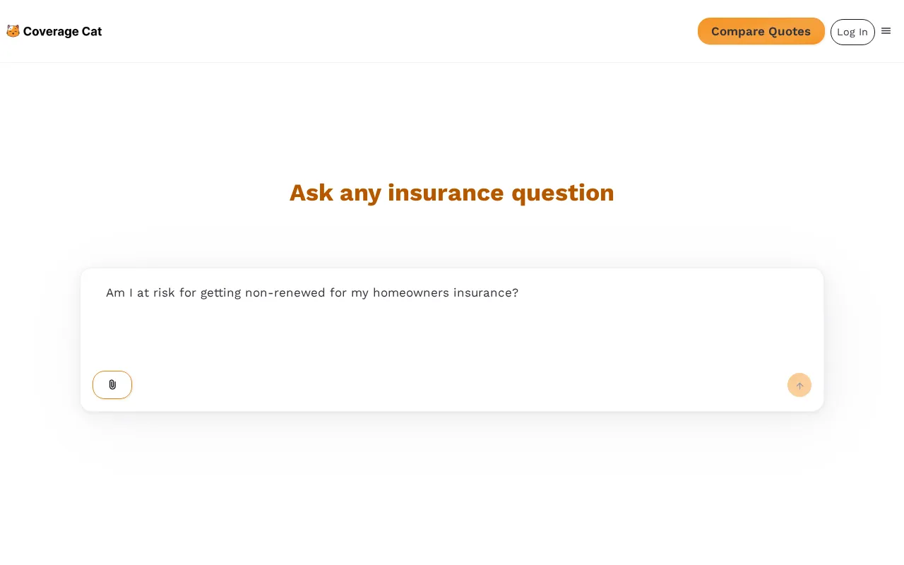 Coverage Cat — preview screenshot