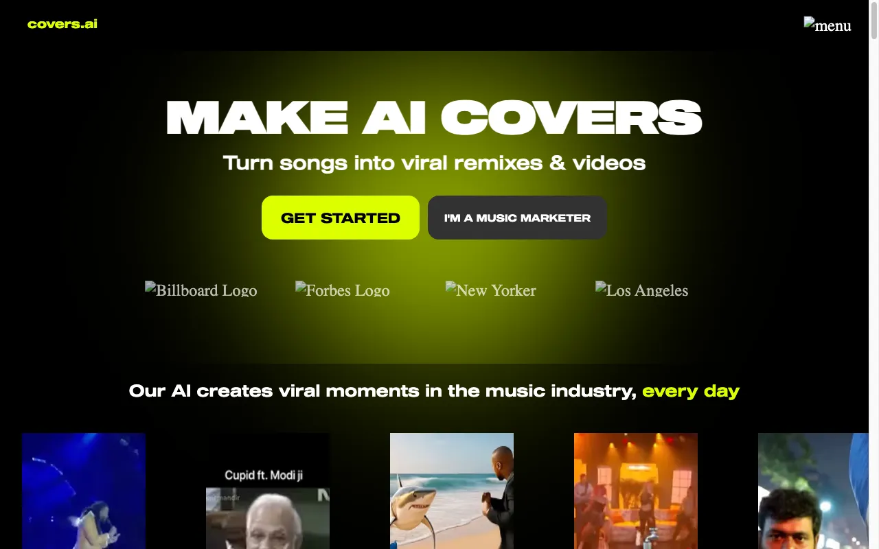 Covers AI — preview screenshot