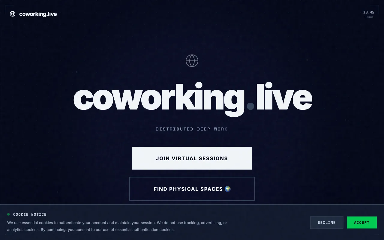 coworking.live — preview screenshot