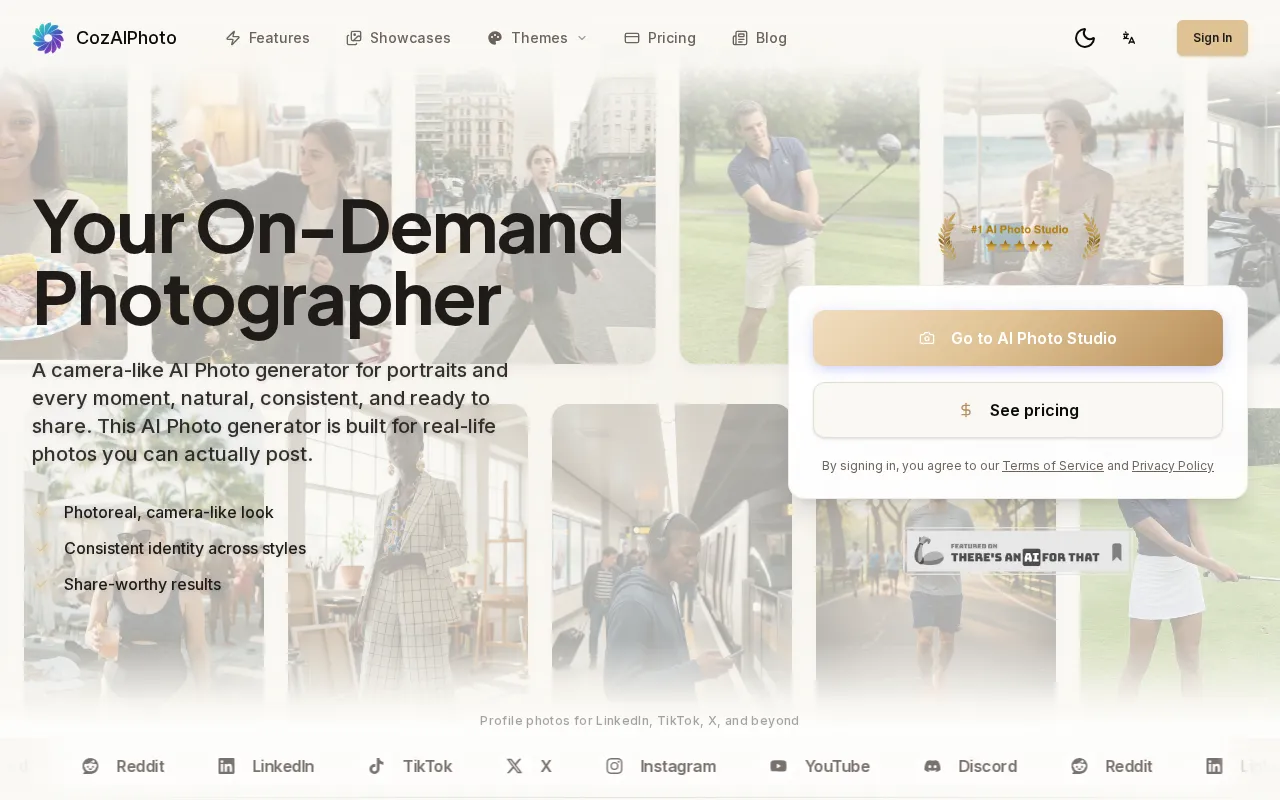 CozAIPhoto — preview screenshot