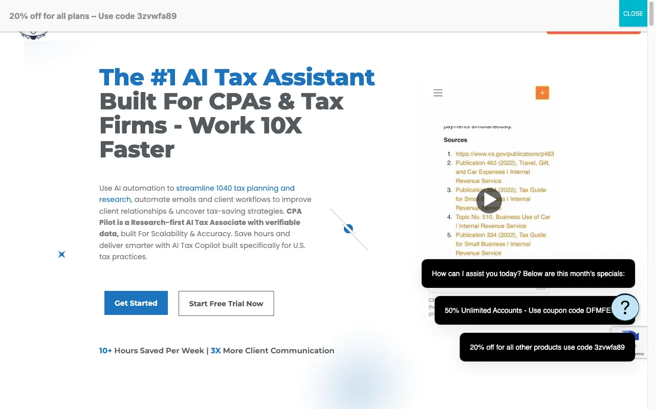 CPA Pilot — preview screenshot