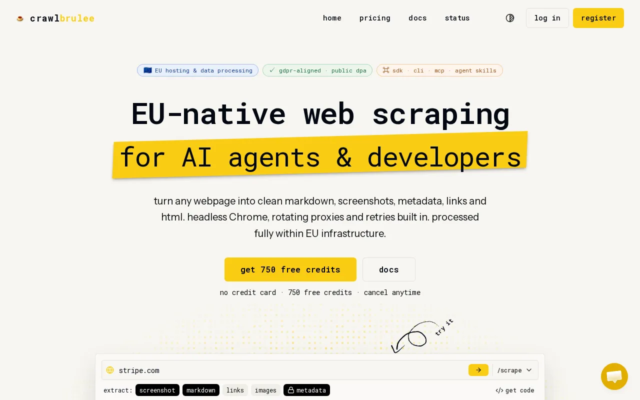 Crawlbrulee — preview screenshot