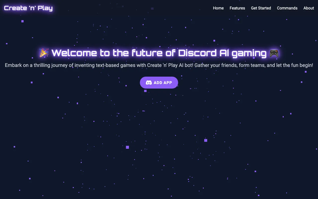 Create 'n' Play — preview screenshot