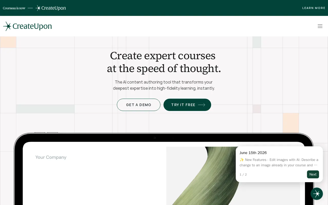 CreateUpon — preview screenshot
