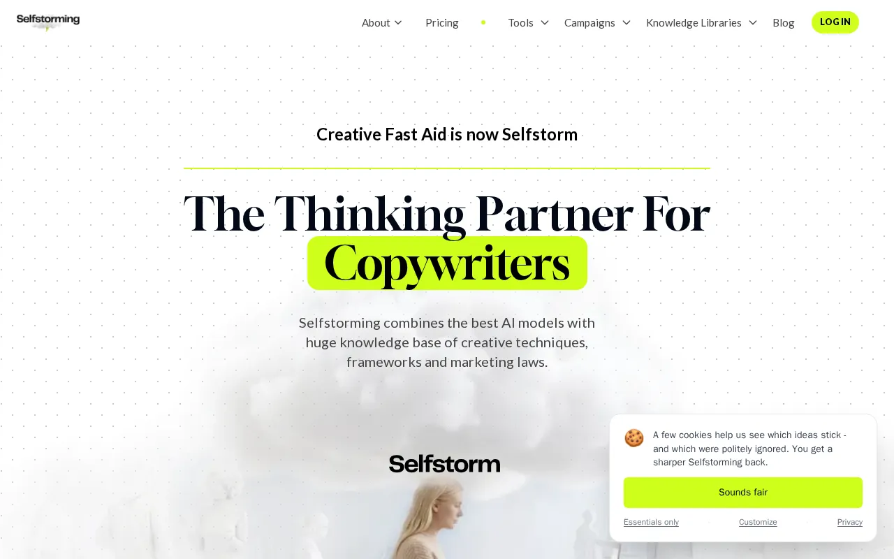 Selfstorm — preview screenshot