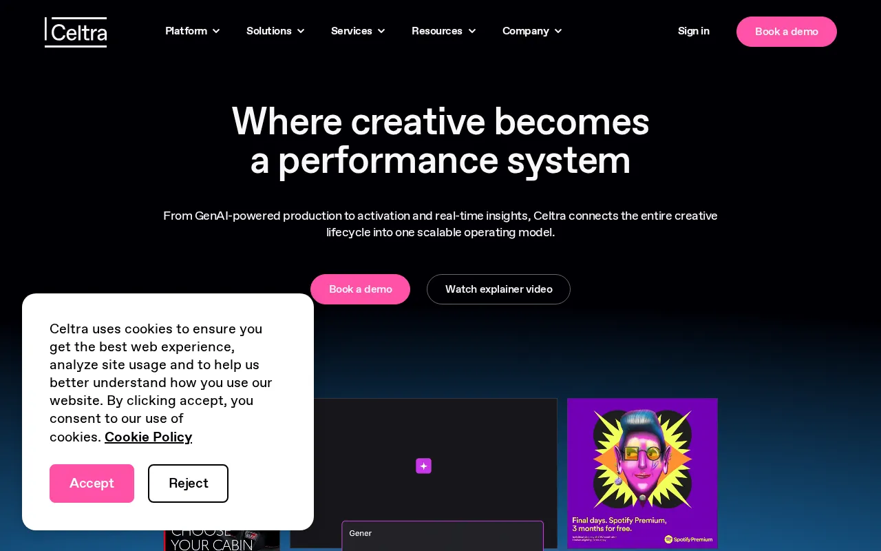 Celtra — preview screenshot