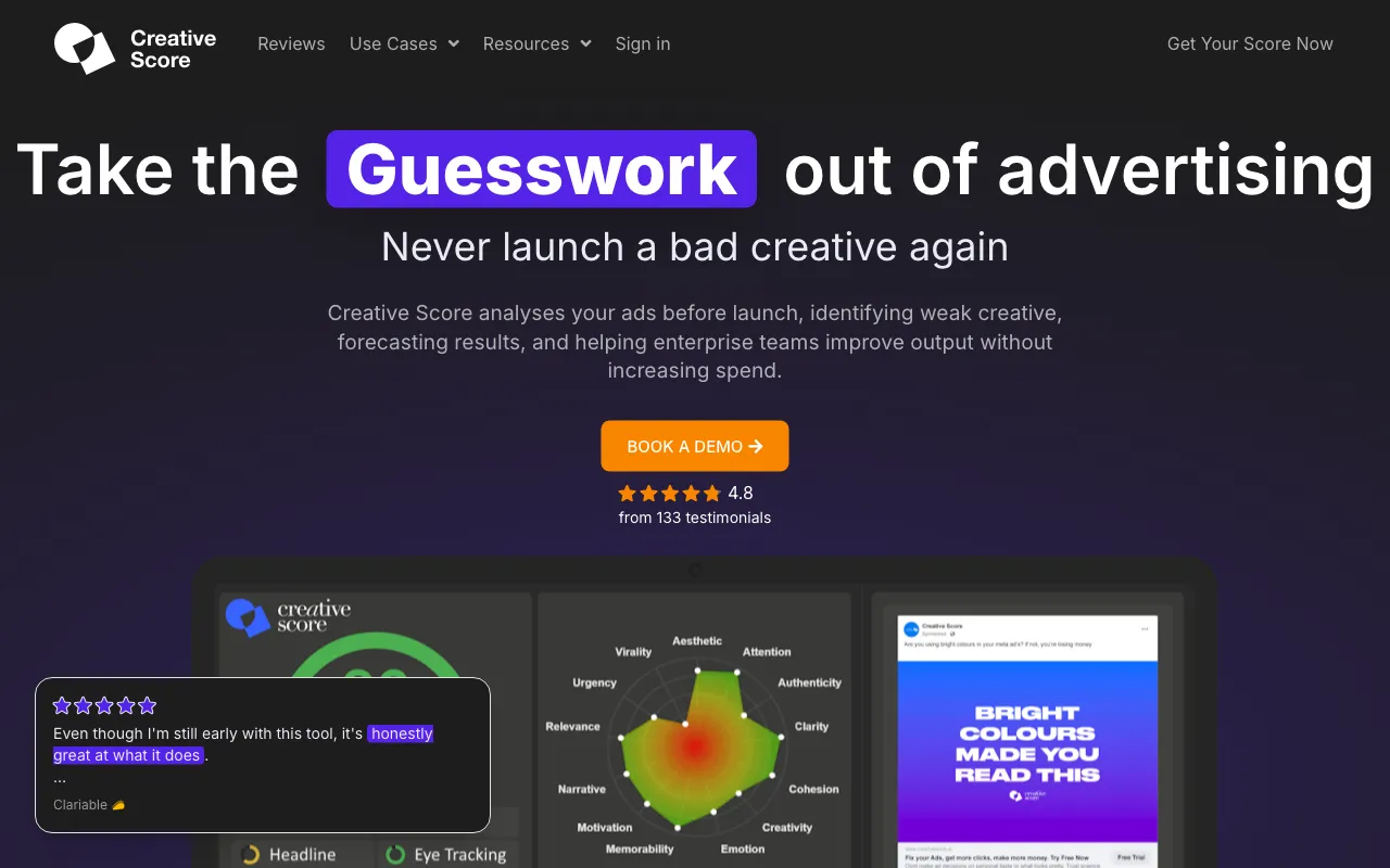 Creative Score — preview screenshot