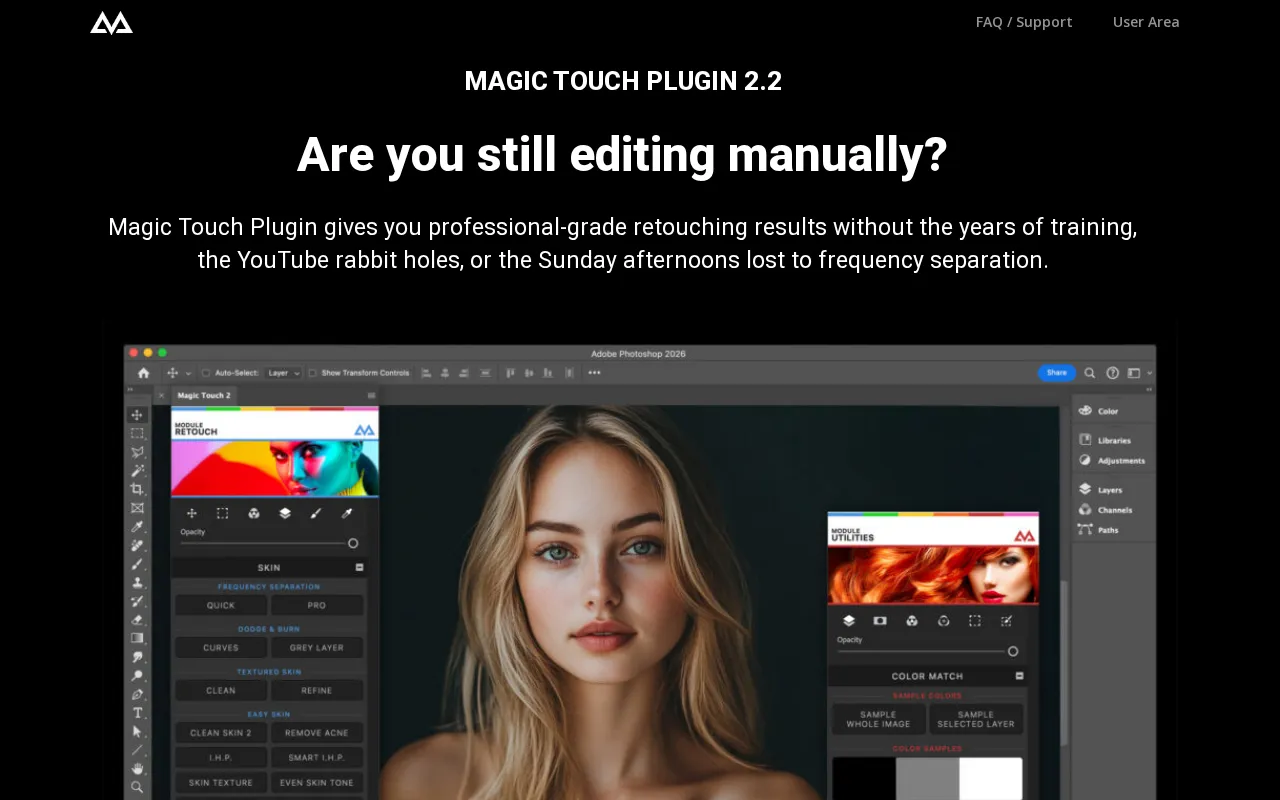 CreativeMagicPanel - Photo editing & Retouching Panel — preview screenshot