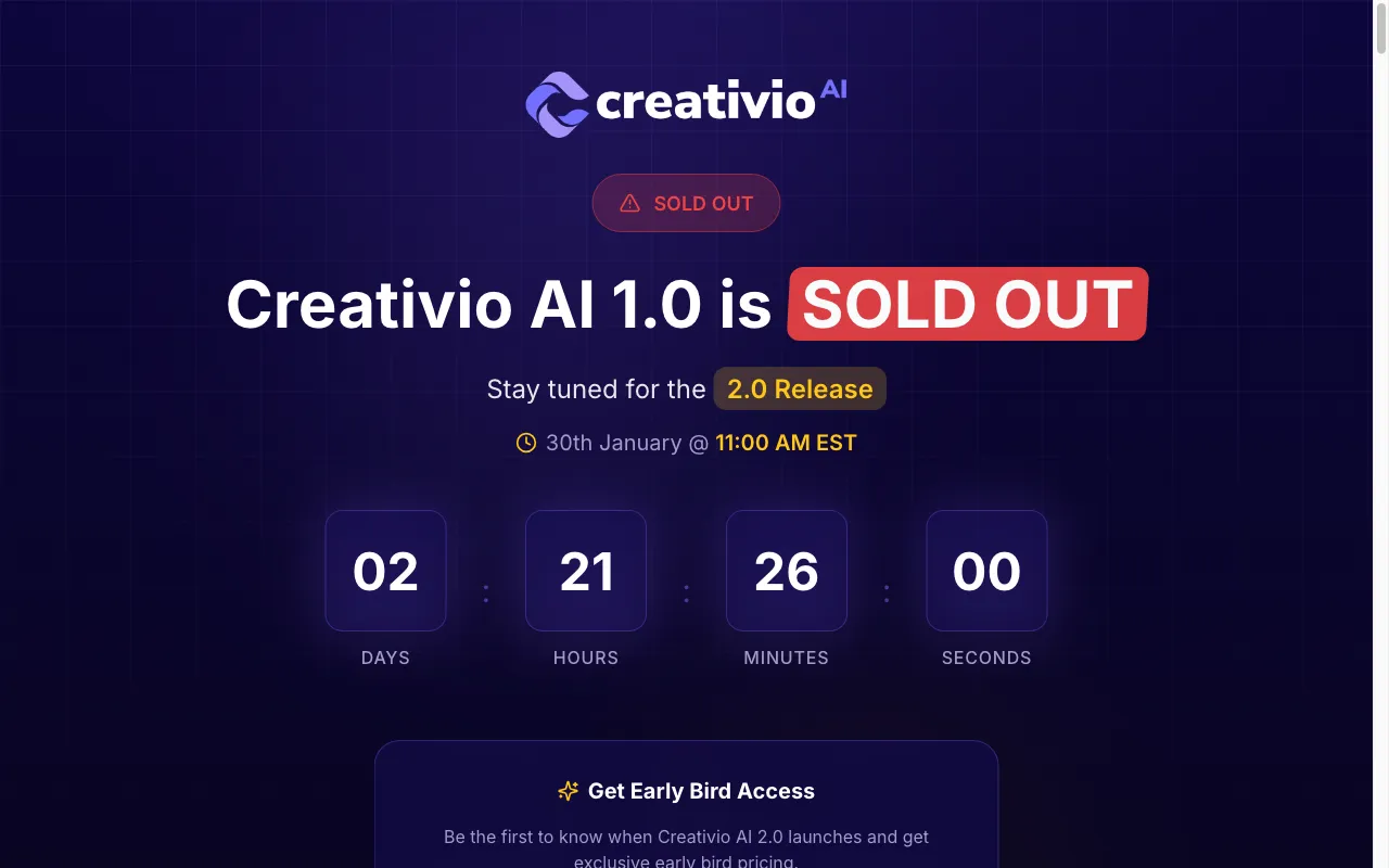 Creativio AI — preview screenshot