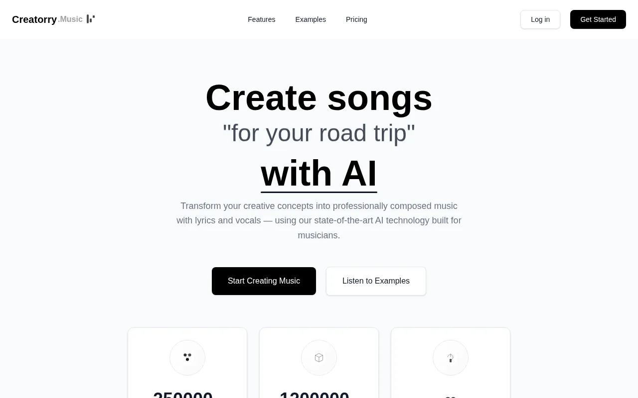 Creatorry — preview screenshot