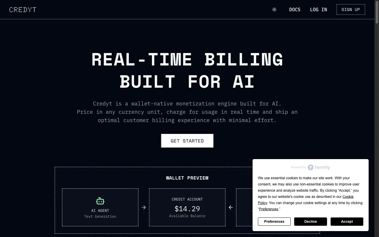 Credyt — preview screenshot