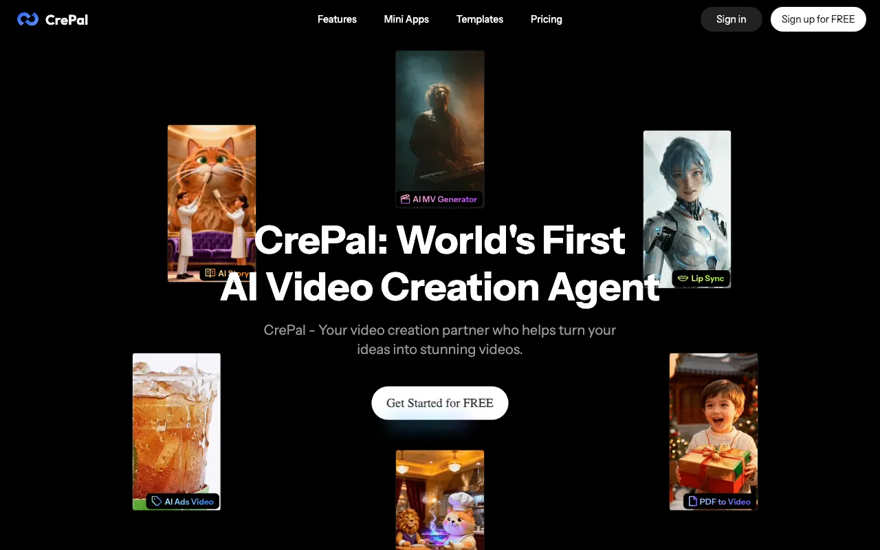 CrePal AI — preview screenshot