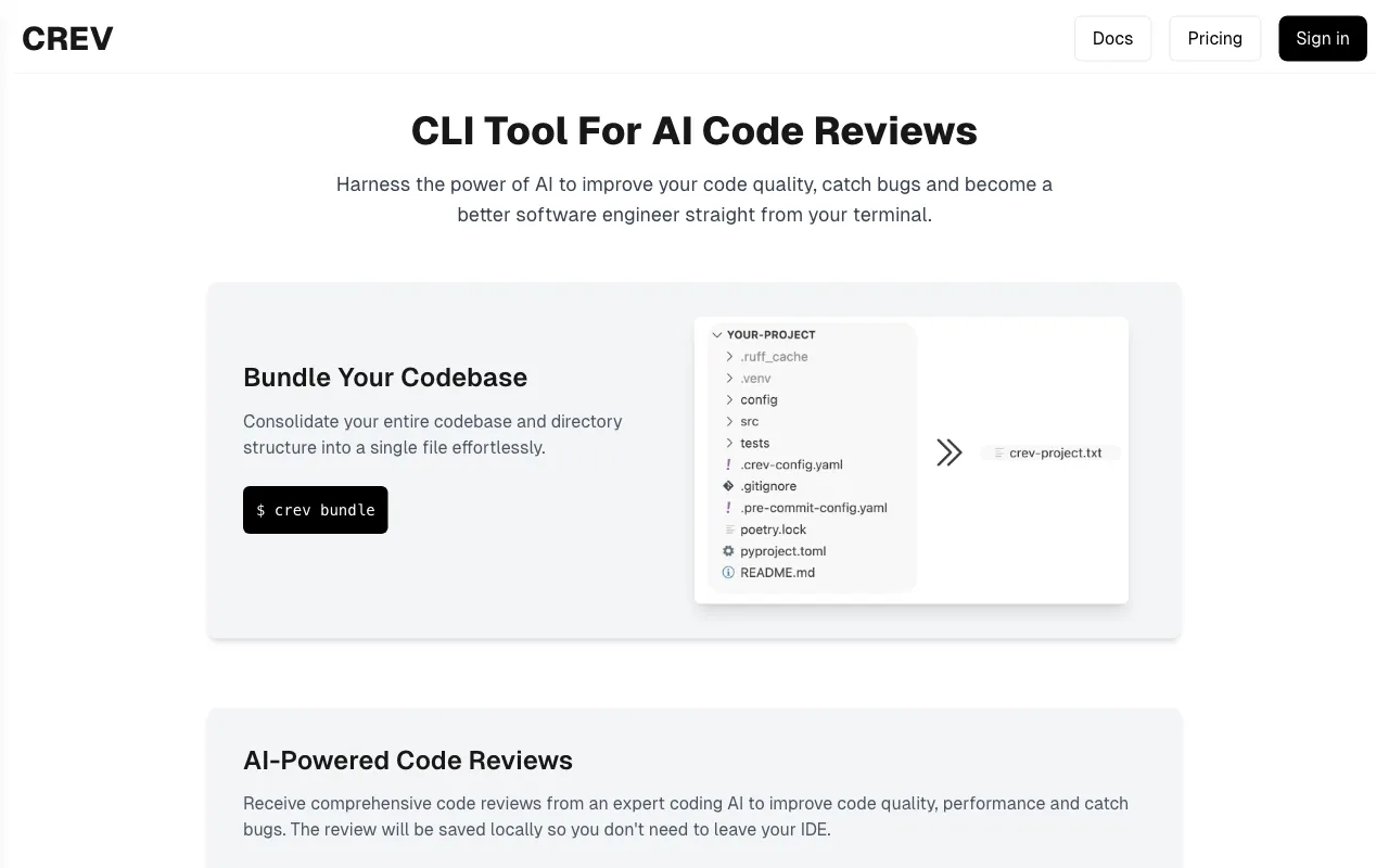CREV — preview screenshot