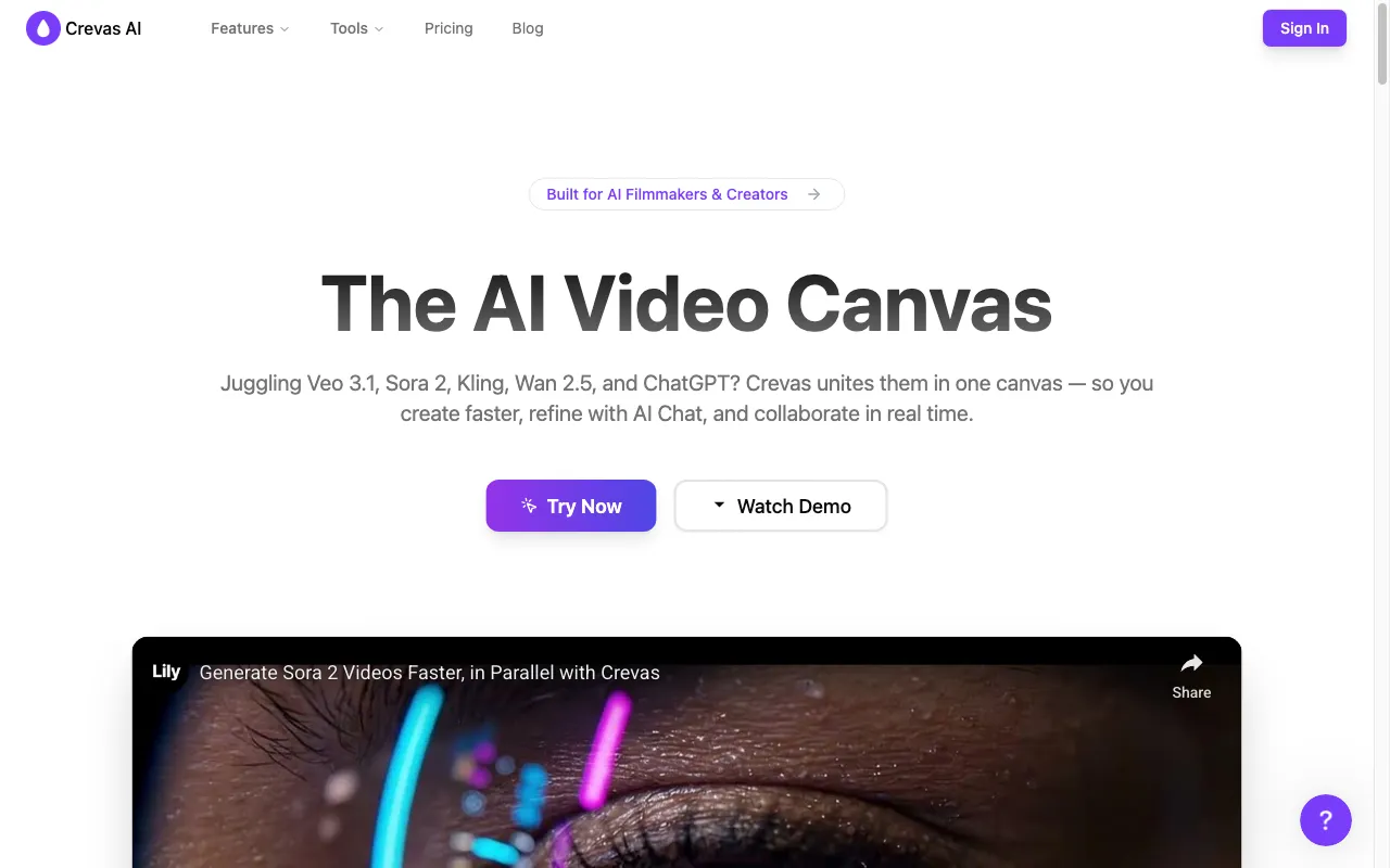 Crevas — preview screenshot