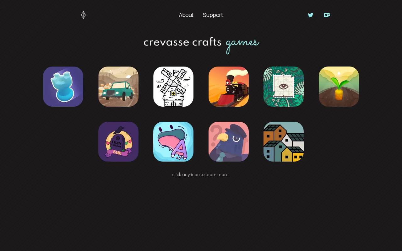 Crevasse Studios — preview screenshot