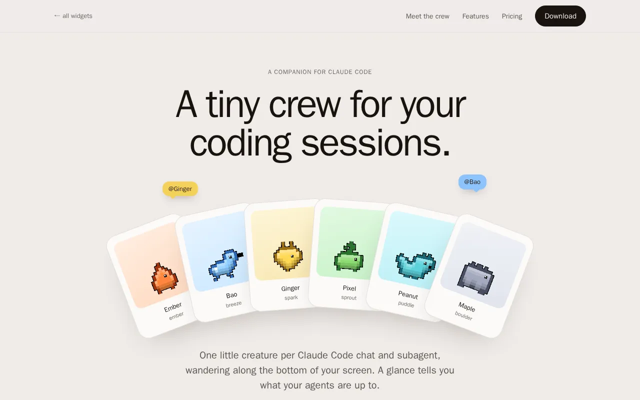 Crew — preview screenshot
