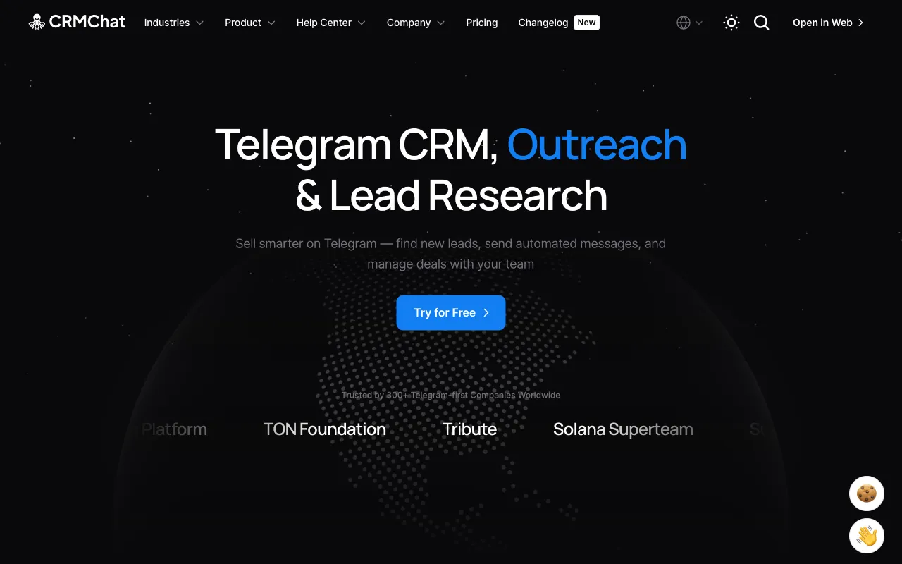 CRM Chat — preview screenshot