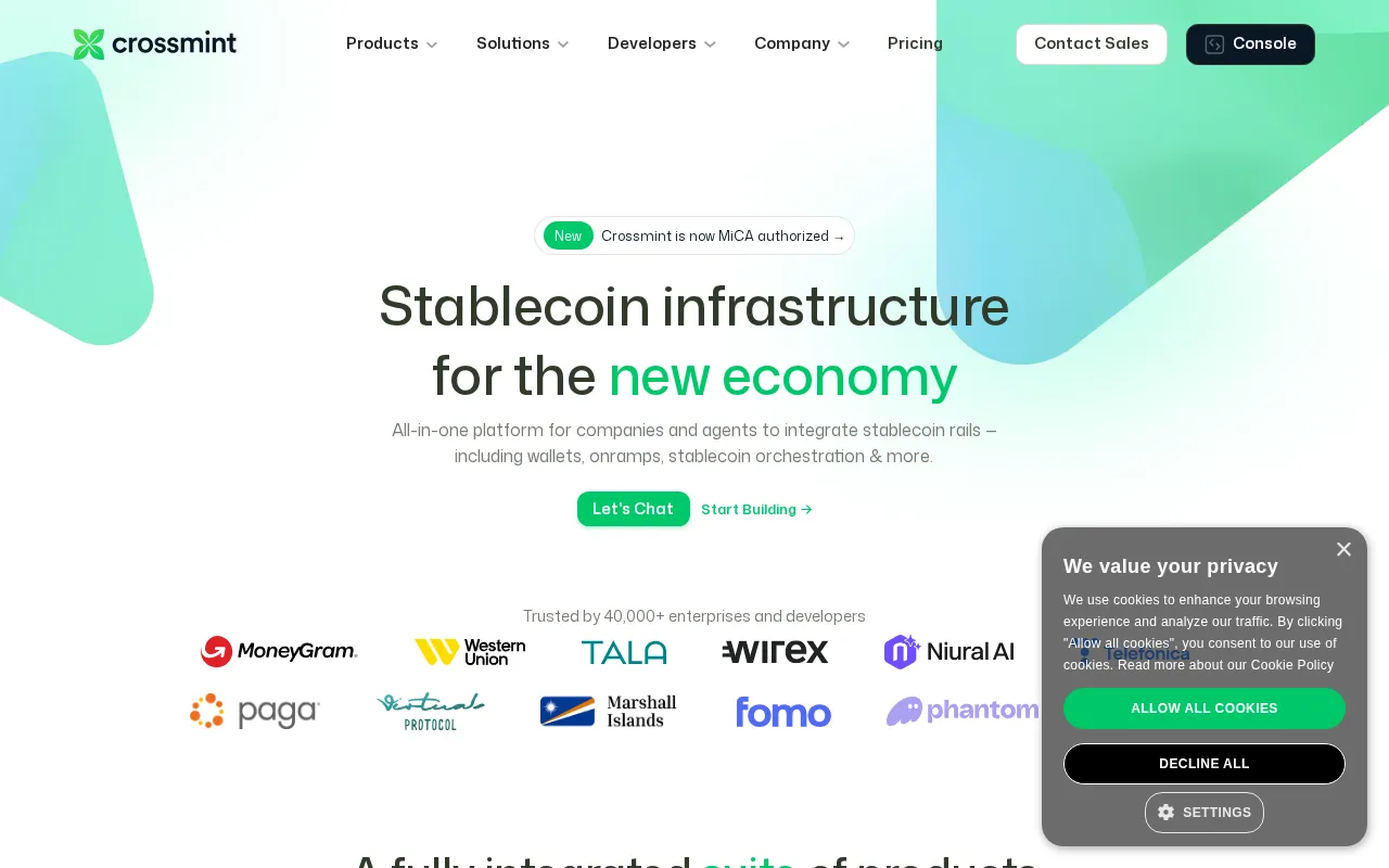 Crossmint — preview screenshot
