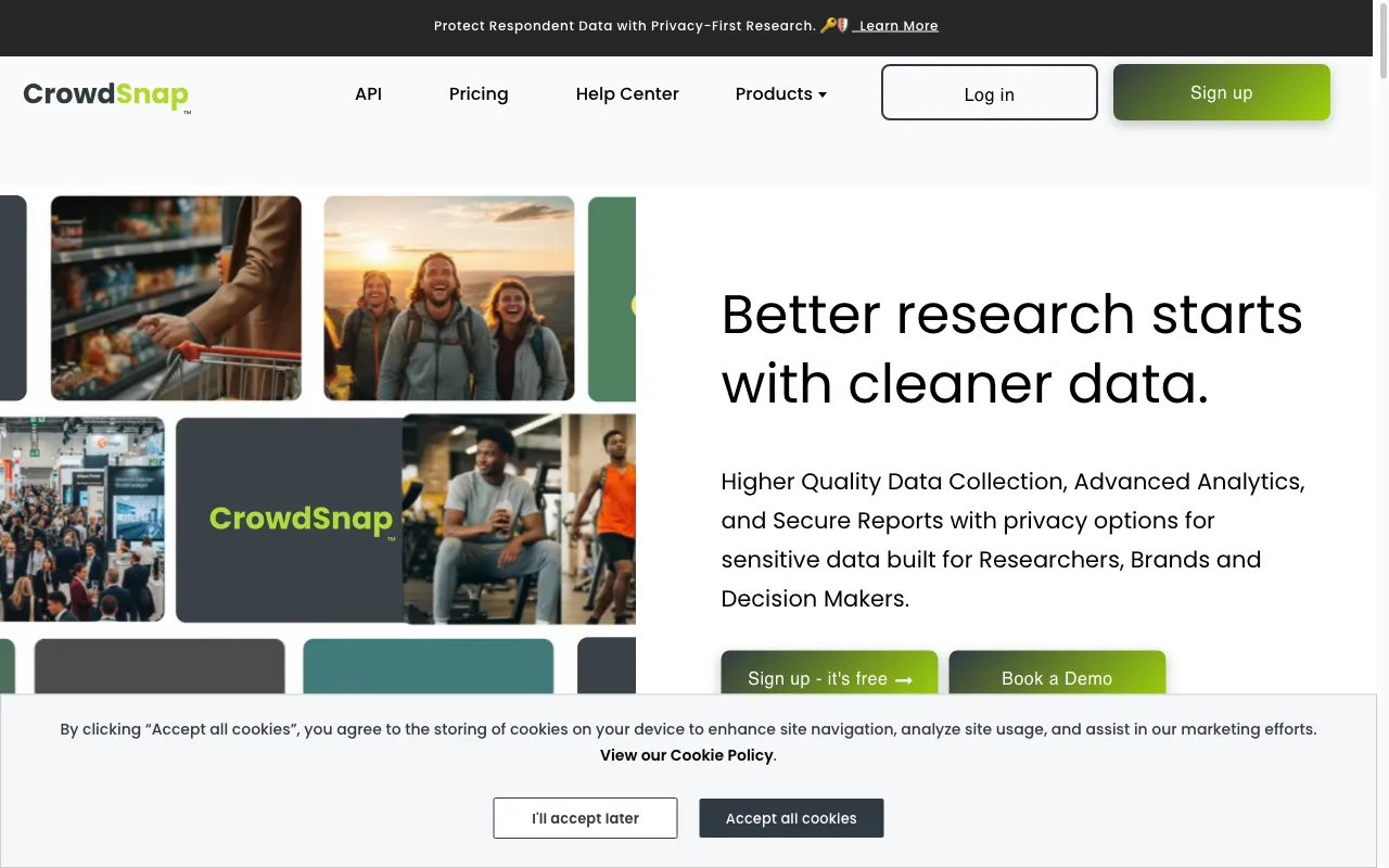 CrowdSnap — preview screenshot