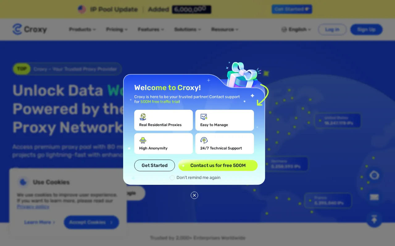 Croxy — preview screenshot