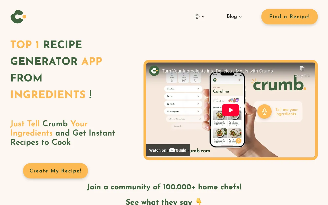 Crumb — preview screenshot