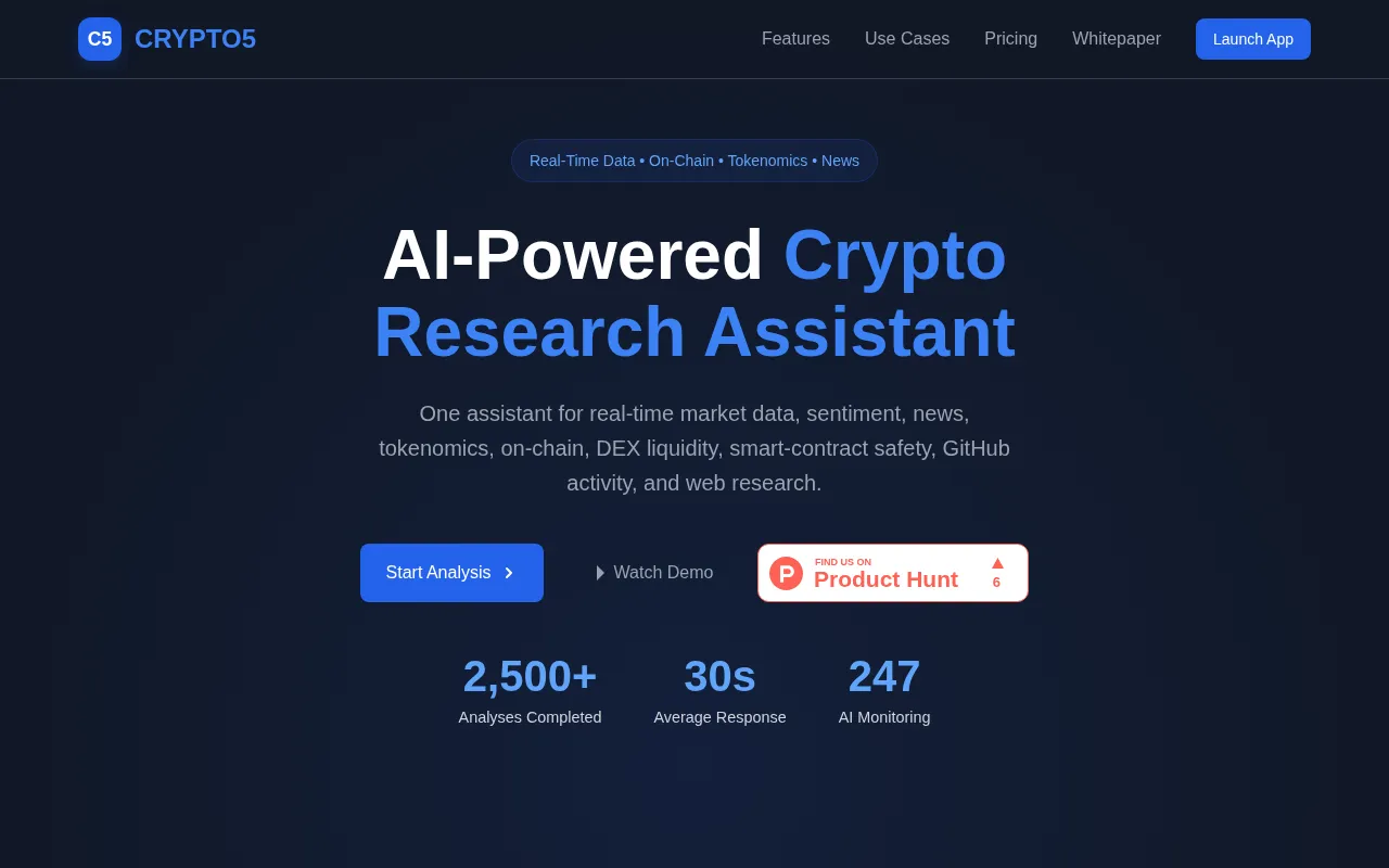 Crypto5 — preview screenshot