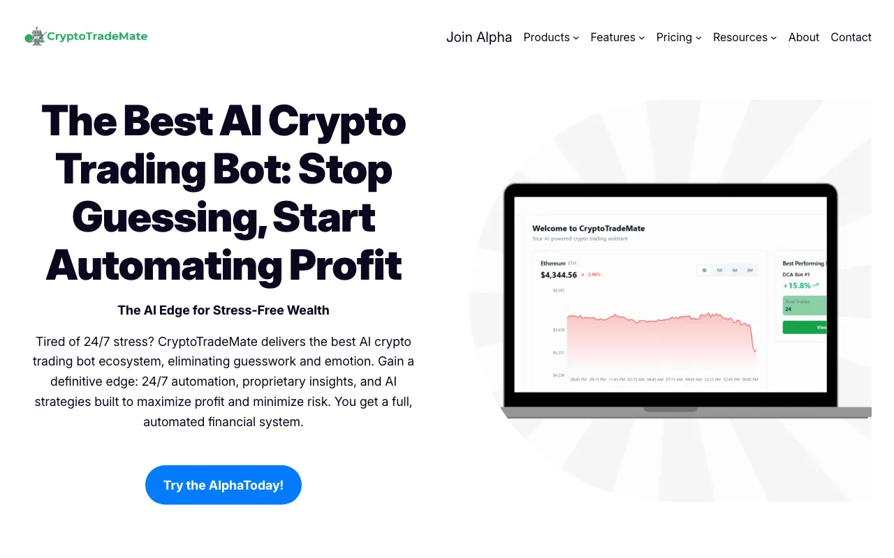 CryptoTradeMate — preview screenshot