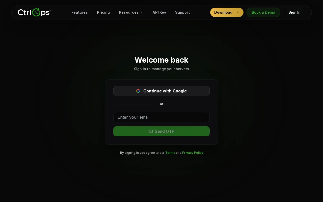CtrlOps — preview screenshot