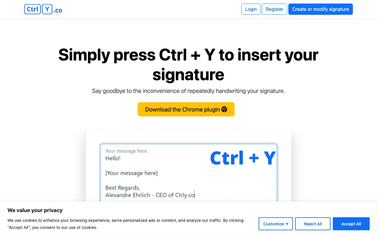 Ctrly — preview screenshot