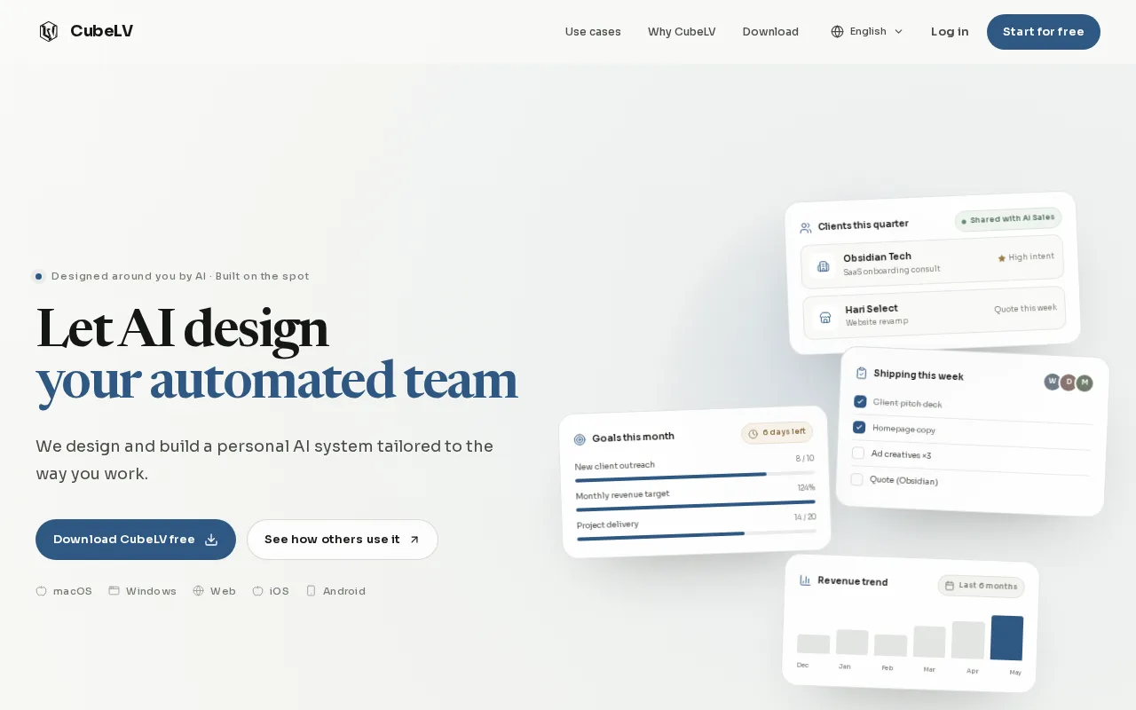 Cubelv — preview screenshot