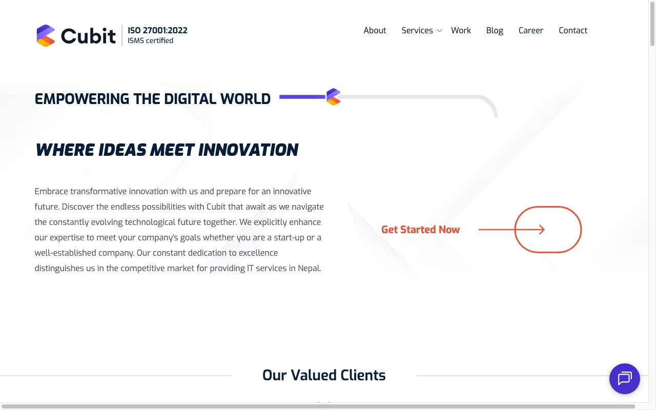 Cubit Incorporated — preview screenshot