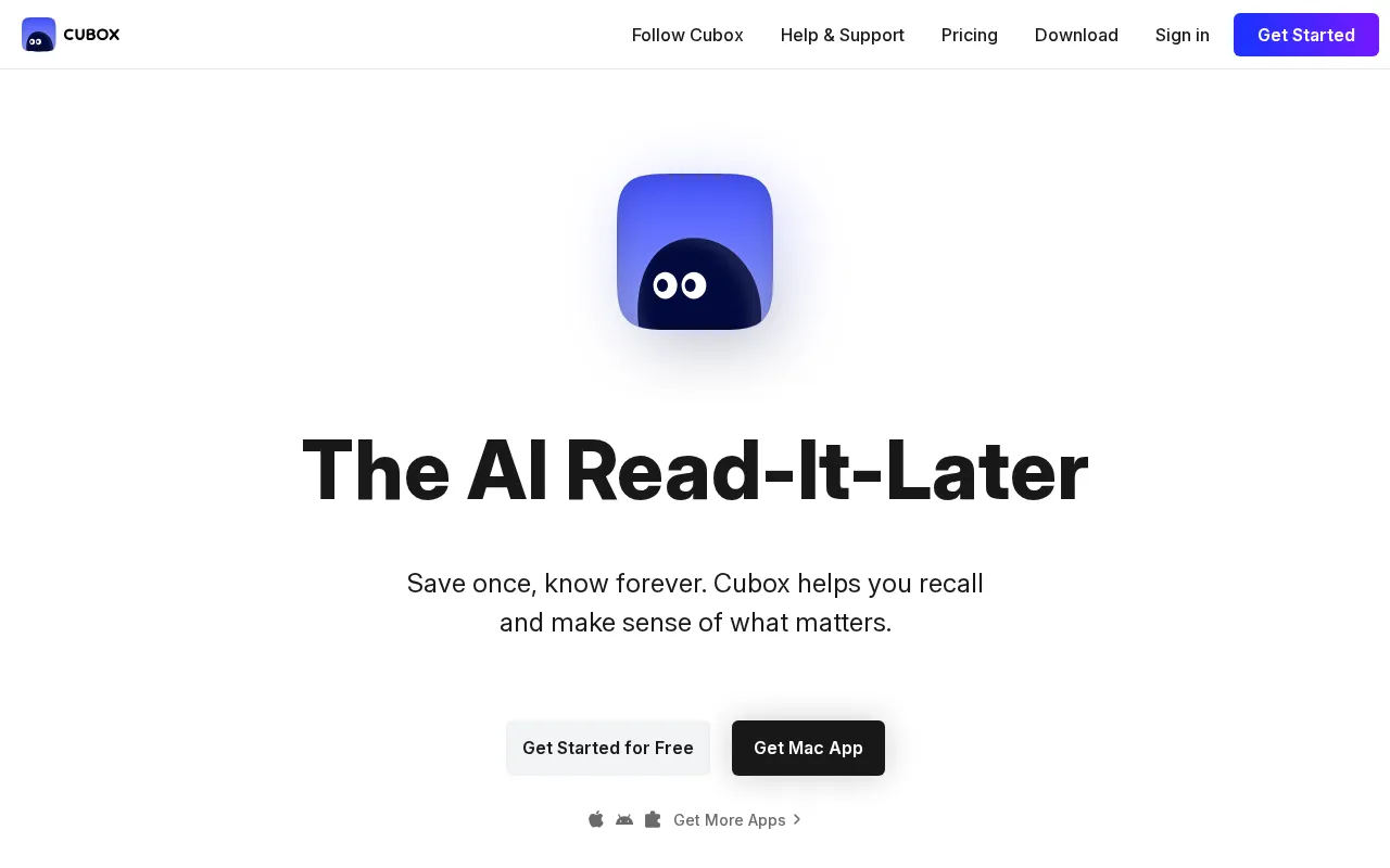 Cubox — preview screenshot