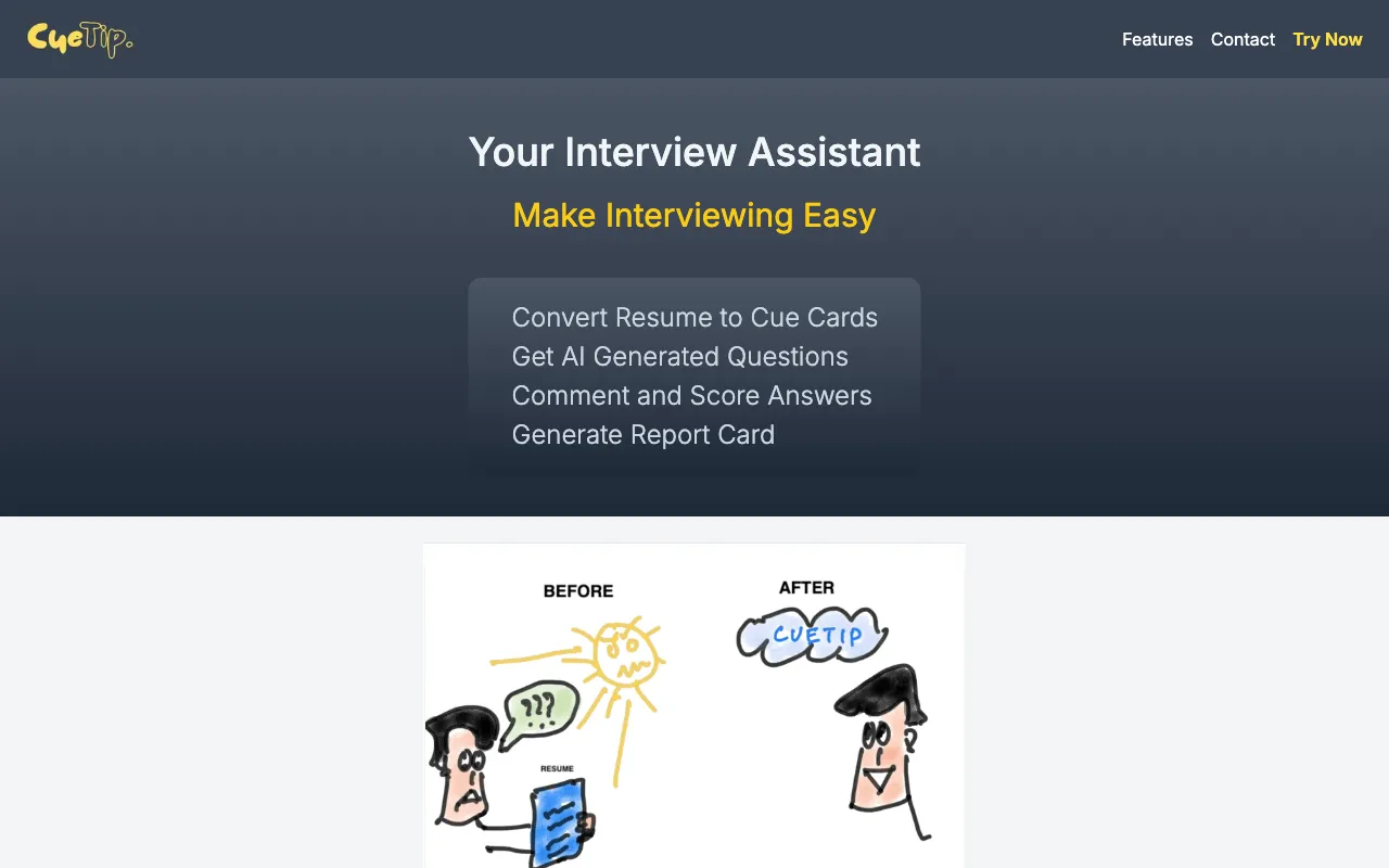 CueTip — preview screenshot
