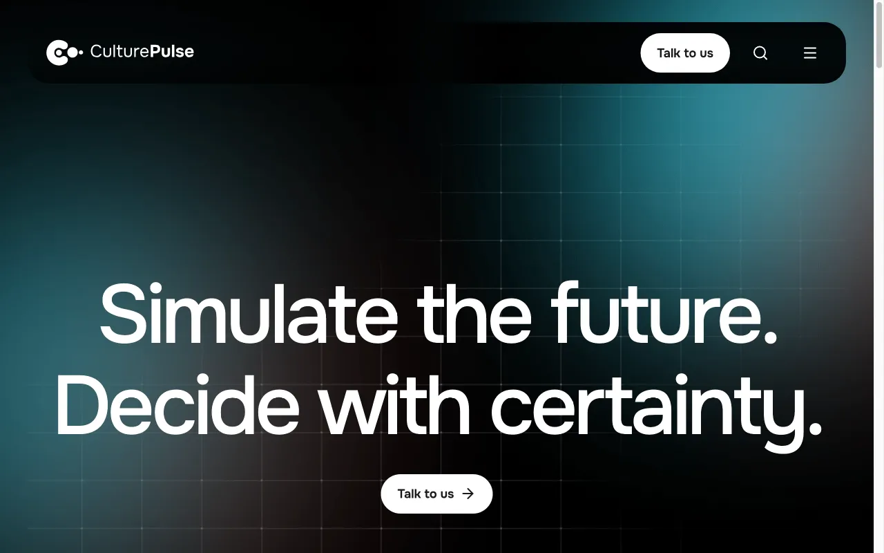 CulturePulse AI — preview screenshot