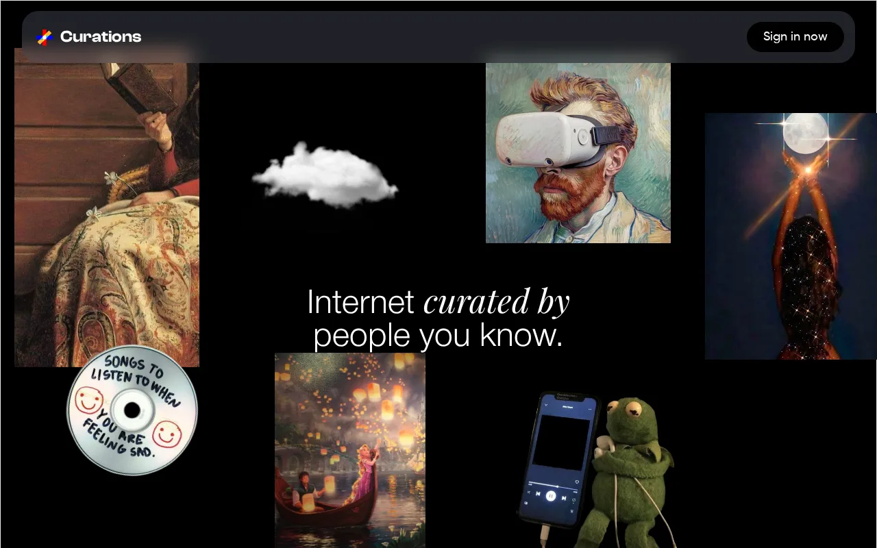 Curations — preview screenshot