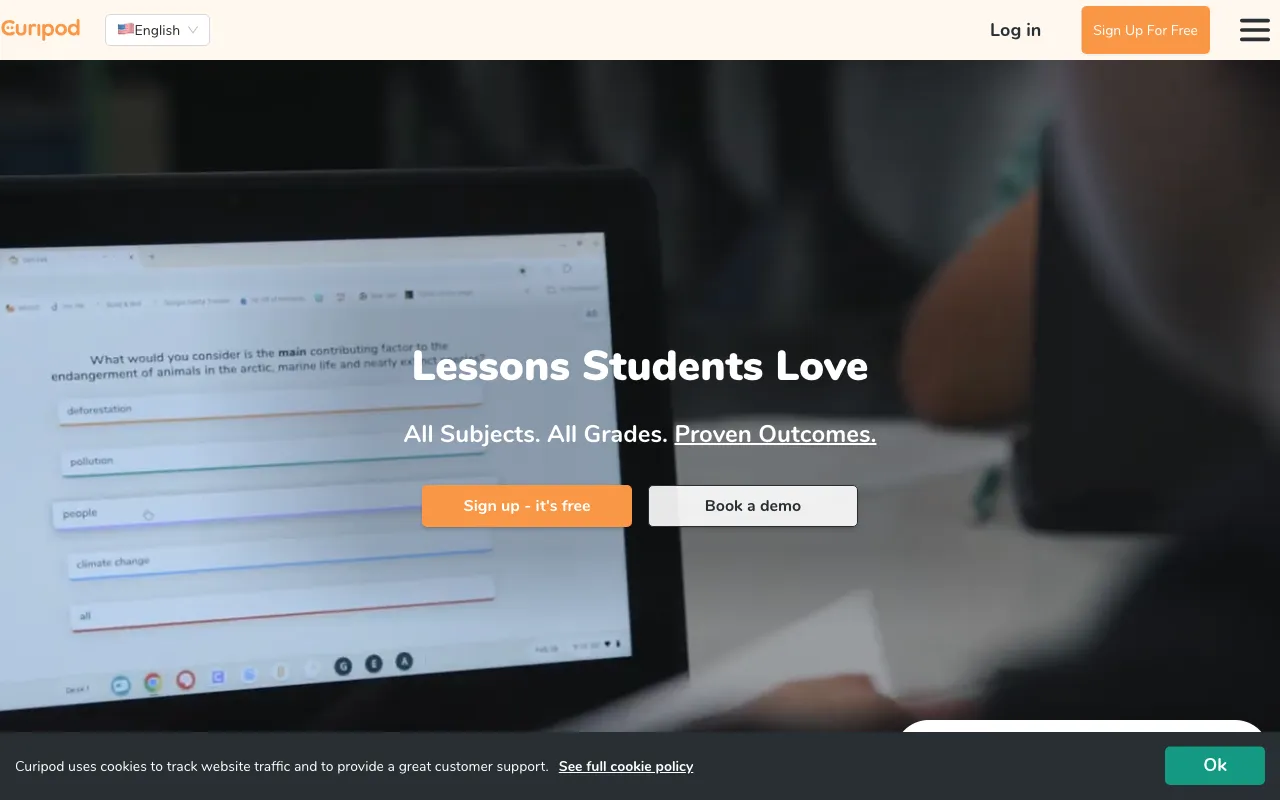 Curipod — preview screenshot