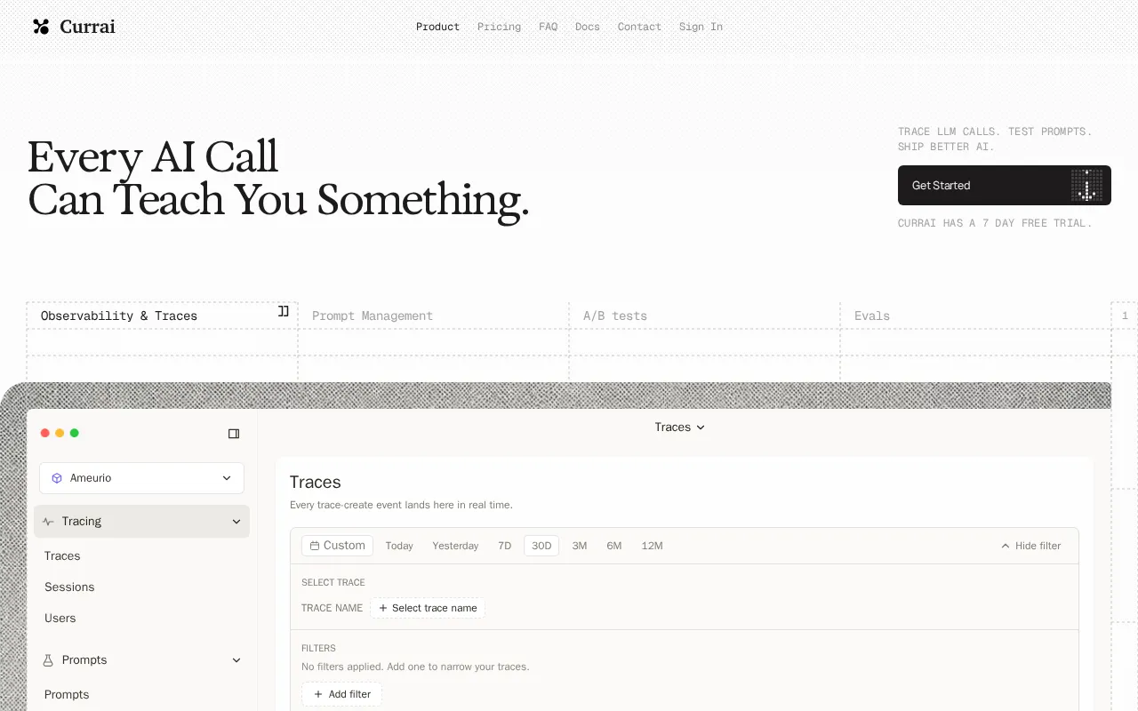 Currai — preview screenshot