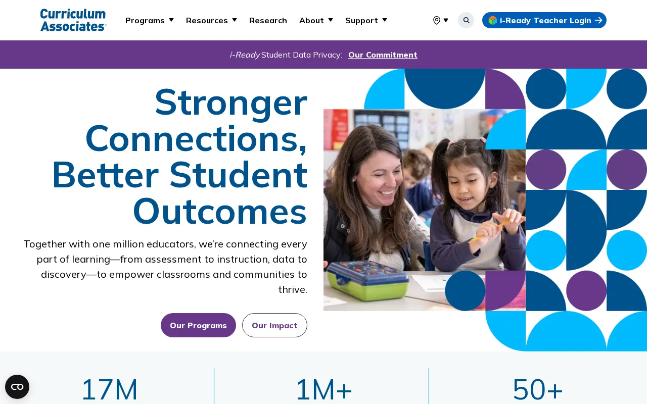 Curriculum Associates — preview screenshot